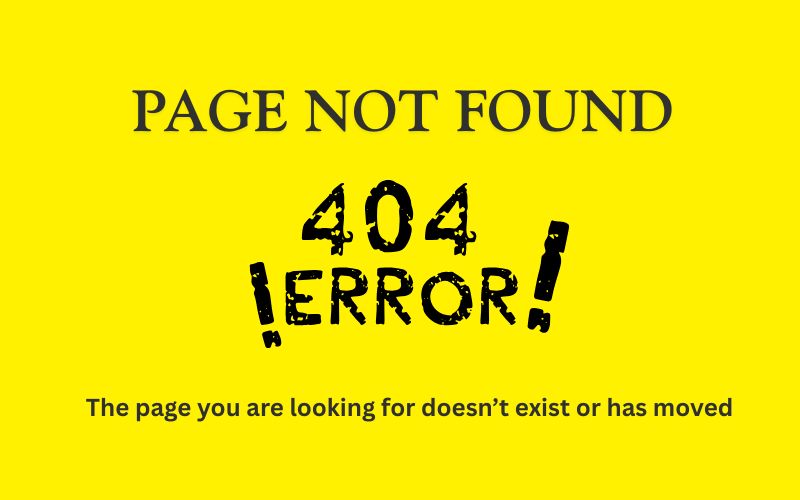 404 Error